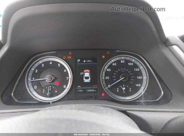 KMHL64JAXPA278513 2023 HYUNDAI SONATA Gray Vista de los asientos traseros