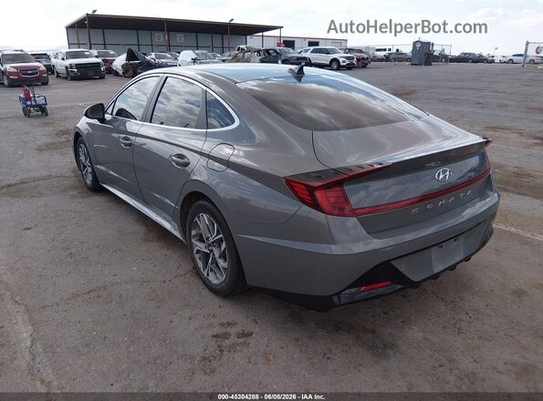 KMHL64JAXPA278513 2023 HYUNDAI SONATA Gray Trasero izquierdo