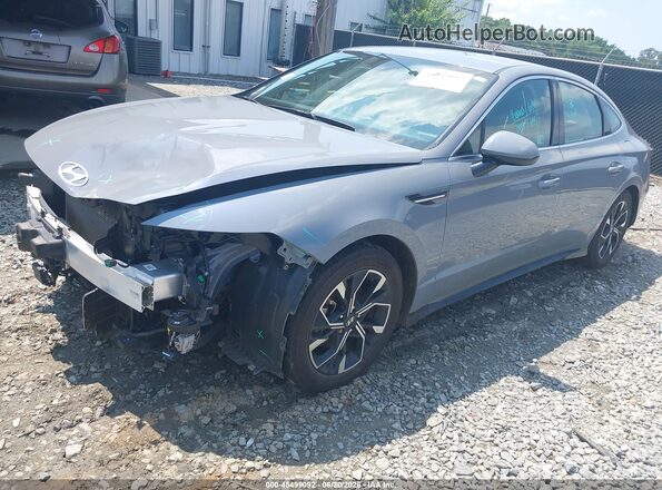 KMHL64JAXRA367047 2024 HYUNDAI SONATA Gray Vista tres cuartos delantera izquierda