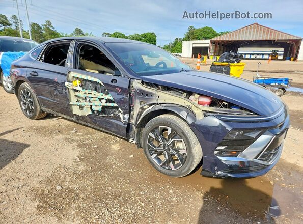 KMHL64JAXRA375150 2024 HYUNDAI SONATA Blue წინა მარჯვენა