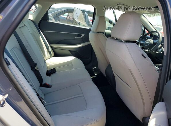 KMHL64JAXRA383409 2024 HYUNDAI SONATA Gray Rear seats view