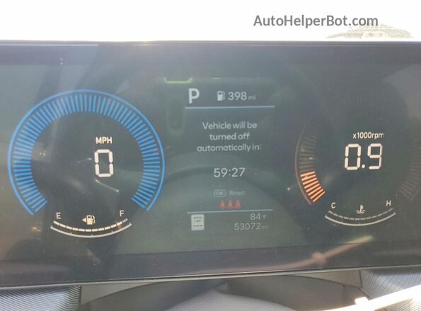 KMHL64JAXRA383409 2024 HYUNDAI SONATA Gray Instrument cluster view