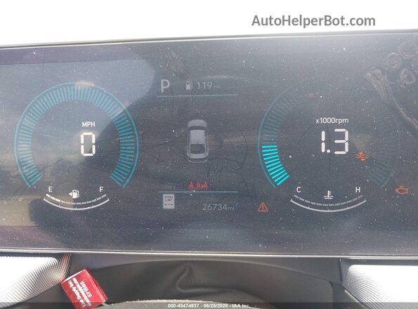 KMHL64JAXRA386682 2024 HYUNDAI SONATA Black Vista de los asientos traseros