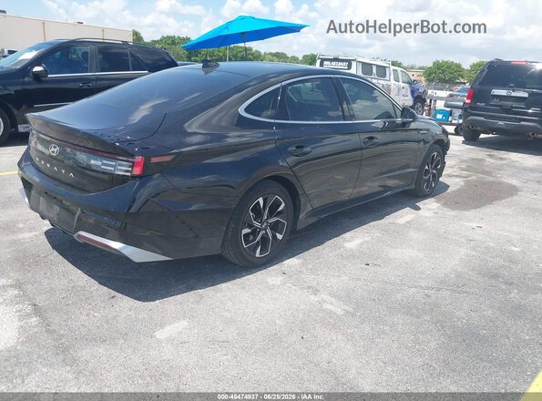 KMHL64JAXRA386682 2024 HYUNDAI SONATA Black Trasero derecho