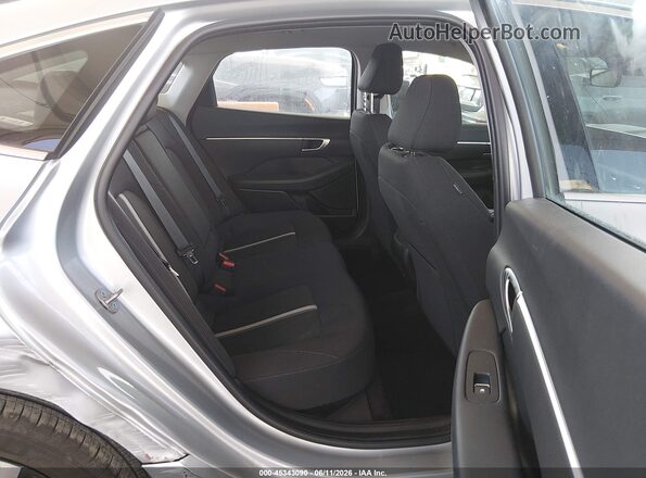 KMHL64JAXRA390019 2024 HYUNDAI SONATA Silver VIN კოდის სტიკერის ხედი