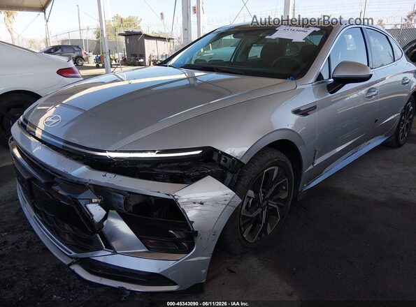 KMHL64JAXRA390019 2024 HYUNDAI SONATA Silver წინა ხედი
