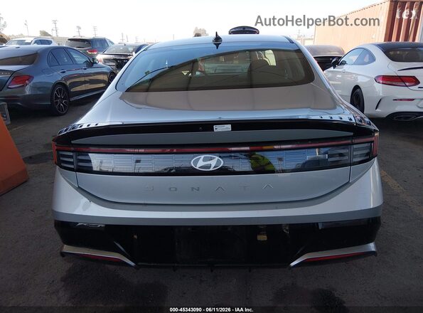 KMHL64JAXRA390019 2024 HYUNDAI SONATA Silver 