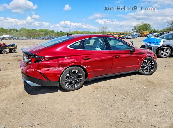 KMHL64JAXRA397312 2024 HYUNDAI SONATA Red 