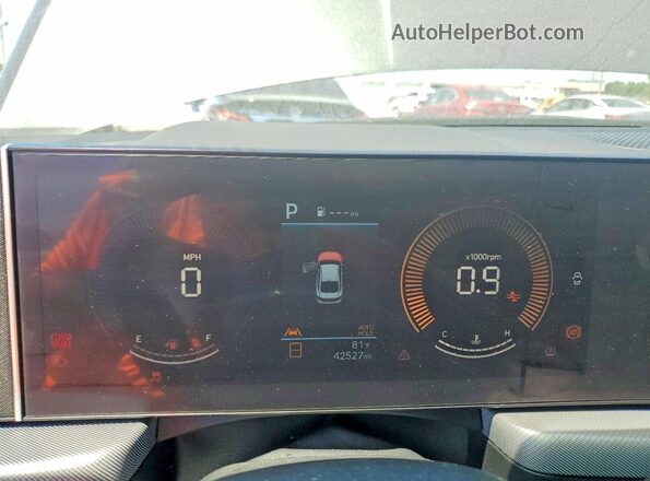 KMHL64JAXSA439791 2025 HYUNDAI SONATA Gray Вид щитка приладів