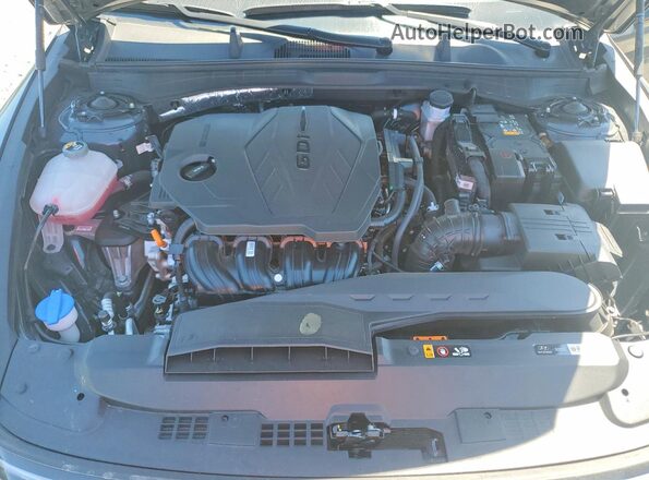 KMHL64JAXSA439791 2025 HYUNDAI SONATA Gray Вид задньої частини салону