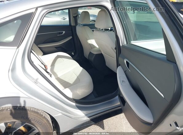 KMHL64JAXSA458504 2025 HYUNDAI SONATA Silver VIN კოდის სტიკერის ხედი