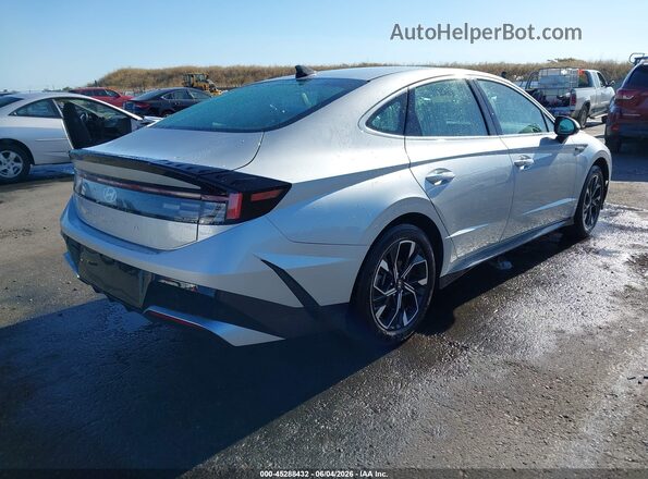 KMHL64JAXSA480048 2025 HYUNDAI SONATA Серебряный Задняя правая четверть