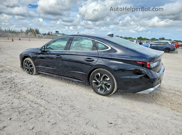 KMHL64JAXSA482107 2025 HYUNDAI SONATA Black Trasero izquierdo