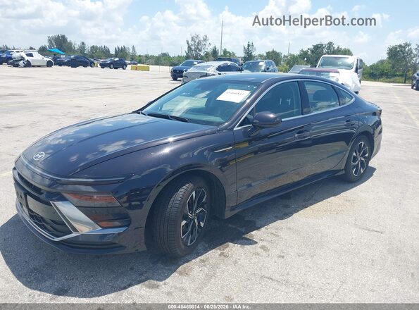 KMHL64JAXSA509239 2025 HYUNDAI SONATA Black Vista tres cuartos delantera izquierda