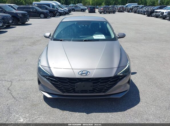 KMHLL4AG1PU557828 2023 HYUNDAI ELANTRA Gray Սարքավորումների վահանակի տեսք