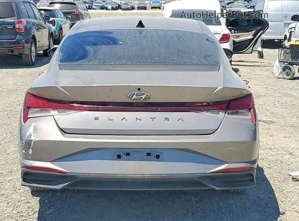 KMHLL4AG2MU070262 2021 HYUNDAI ELANTRA Gray 