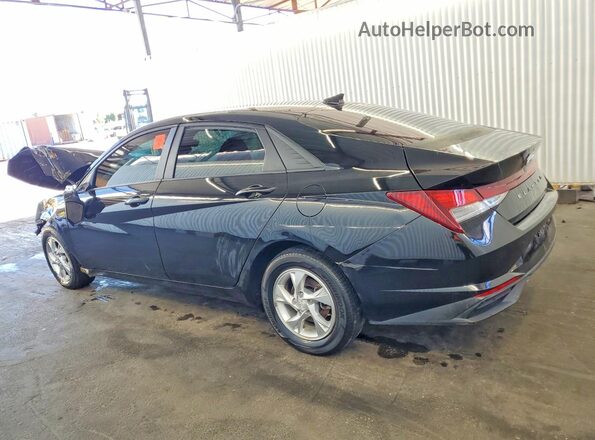 KMHLL4AG2MU213243 2021 HYUNDAI ELANTRA Black Задня ліва чверть