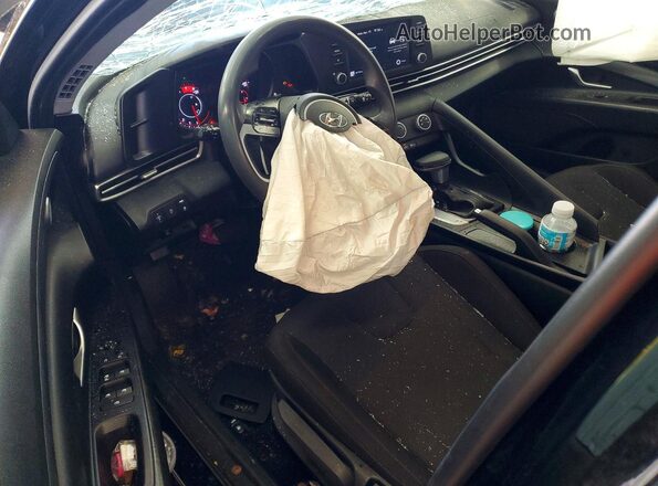 KMHLL4AG2MU213243 2021 HYUNDAI ELANTRA Black Вид панелі приладів