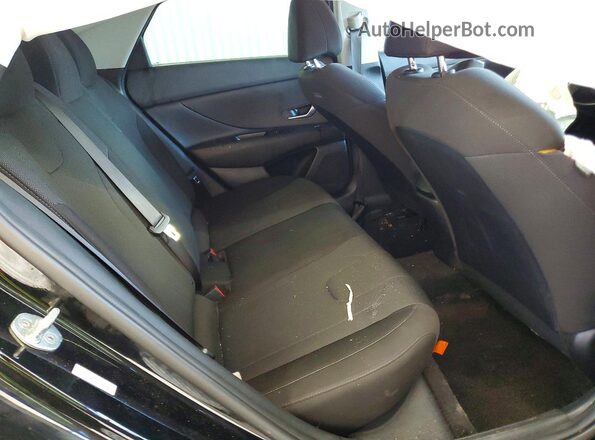 KMHLL4AG2MU213243 2021 HYUNDAI ELANTRA Black Вид задніх сидінь