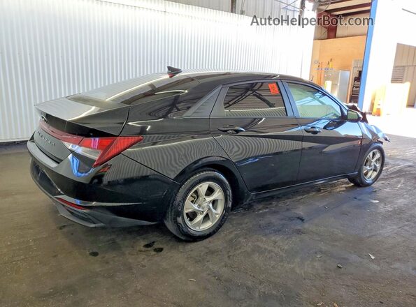 KMHLL4AG2MU213243 2021 HYUNDAI ELANTRA Black Задня права чверть