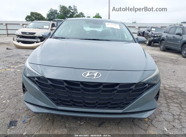 KMHLL4AG2NU345193 2022 HYUNDAI ELANTRA Pewter Widok zestawu wskaźników