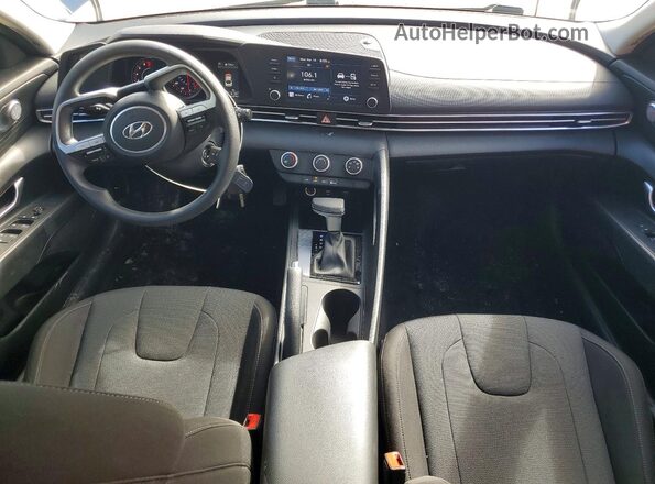 KMHLL4AG2NU350927 2022 HYUNDAI ELANTRA Silver Առջևի վահանակի տեսք