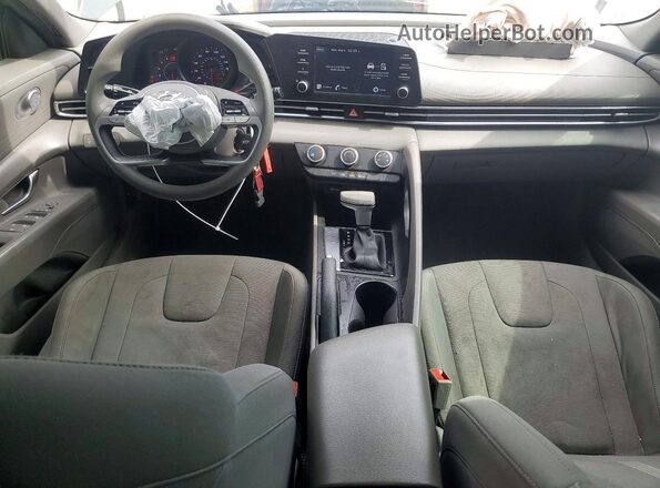 KMHLL4AG2NU368263 2022 HYUNDAI ELANTRA Gray Dashboard view