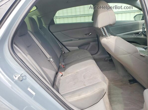 KMHLL4AG2NU368263 2022 HYUNDAI ELANTRA Gray Rear seats view