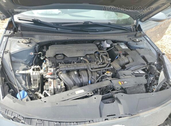 KMHLL4AG2NU368263 2022 HYUNDAI ELANTRA Gray Rear interior view