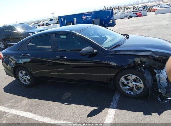KMHLL4AG2PU464056 2023 HYUNDAI ELANTRA Black Widok wnętrza z tyłu