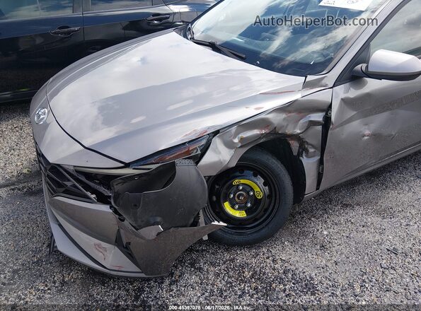 KMHLL4AG2PU547583 2023 HYUNDAI ELANTRA Gray Դիմացի տեսք