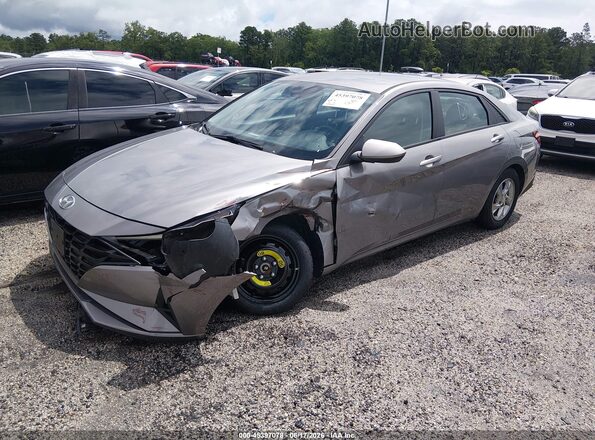 KMHLL4AG2PU547583 2023 HYUNDAI ELANTRA Gray Առջևի ձախ երեք քառորդ տեսարան