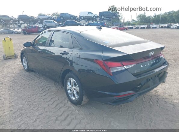 KMHLL4AG3MU149889 2021 HYUNDAI ELANTRA Black Հետևի ձախ