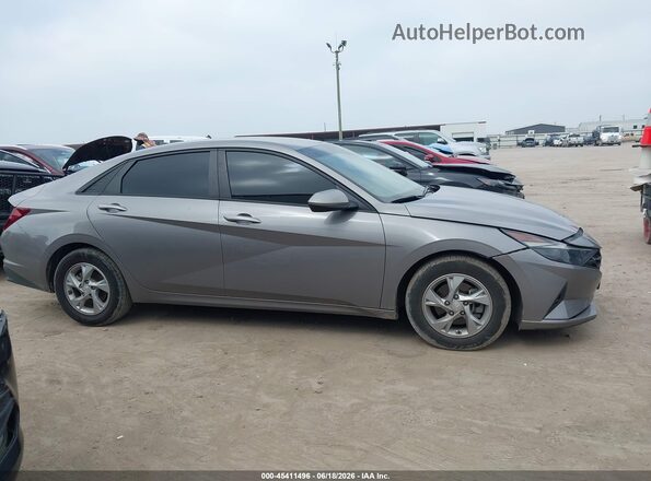 KMHLL4AG3MU190460 2021 HYUNDAI ELANTRA Silver Vista interior trasera
