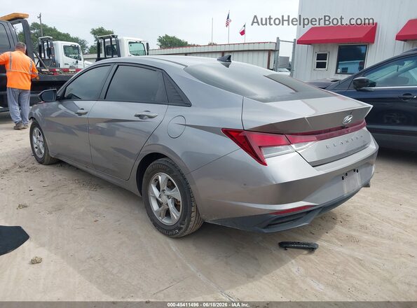 KMHLL4AG3MU190460 2021 HYUNDAI ELANTRA Silver Trasero izquierdo