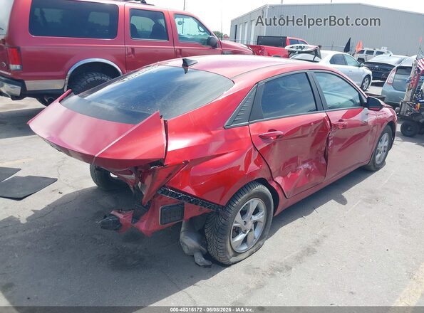 KMHLL4AG3NU308685 2022 HYUNDAI ELANTRA Red Tył prawy