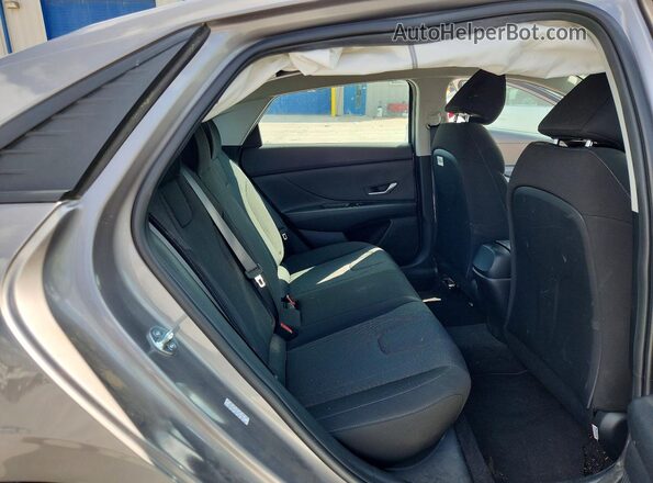 KMHLL4AG3PU547639 2023 HYUNDAI ELANTRA Gray უკანა სავარძლების ხედი