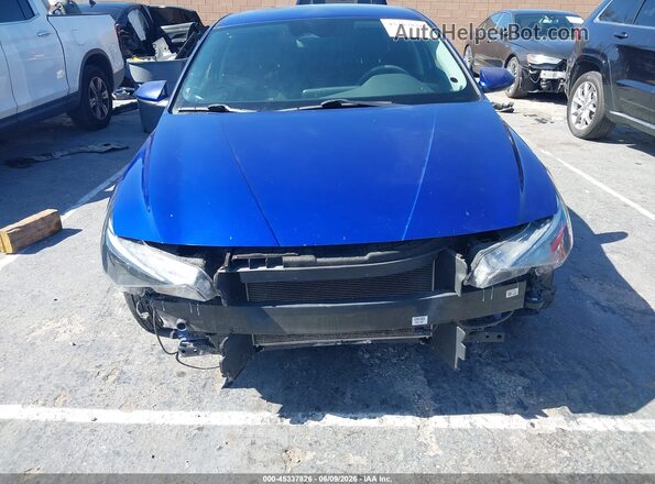KMHLL4AG4NU332753 2022 HYUNDAI ELANTRA Blue უკანა სალონის ხედი