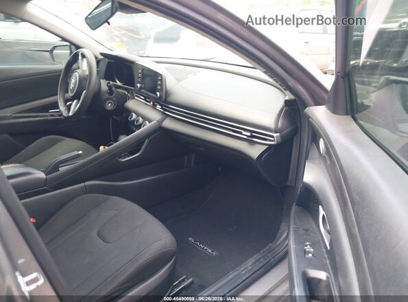 KMHLL4AG5MU103660 2021 HYUNDAI ELANTRA Gray წინა სალონის ხედი