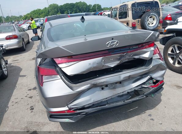 KMHLL4AG5MU103660 2021 HYUNDAI ELANTRA Gray წინა ხედი