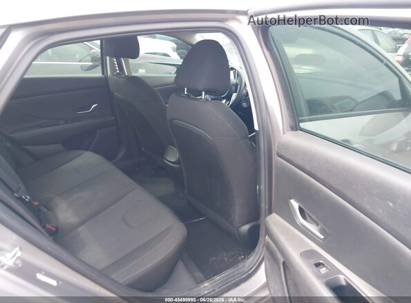 KMHLL4AG5MU103660 2021 HYUNDAI ELANTRA Gray VIN კოდის სტიკერის ხედი
