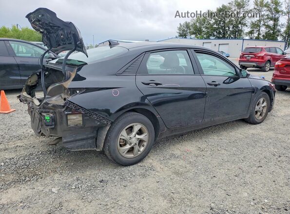 KMHLL4AG5NU309417 2022 HYUNDAI ELANTRA Black Tył prawy
