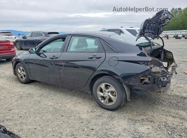 KMHLL4AG5NU309417 2022 HYUNDAI ELANTRA Black Tył lewy