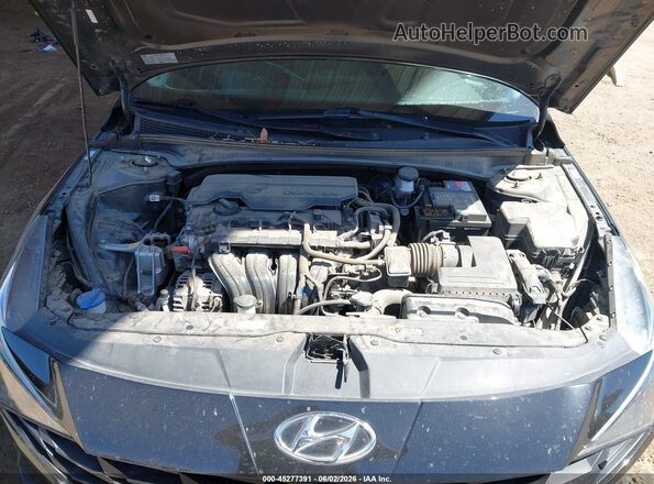 KMHLL4AG6MU156609 2021 HYUNDAI ELANTRA Black Հետևի տեսք
