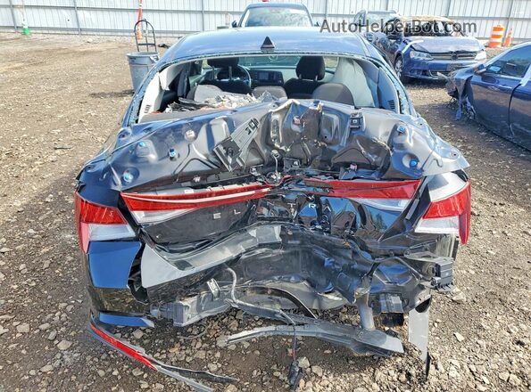 KMHLL4AG6PU580411 2023 HYUNDAI ELANTRA Black Rear view