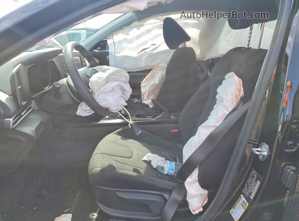 KMHLL4AG6PU580411 2023 HYUNDAI ELANTRA Black Front interior view