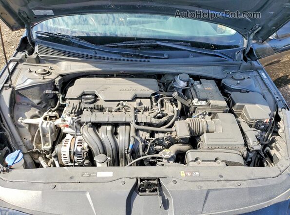 KMHLL4AG6PU580411 2023 HYUNDAI ELANTRA Black Rear interior view