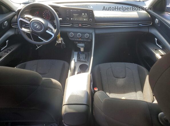 KMHLL4AG7PU499501 2023 HYUNDAI ELANTRA Blue Вид панелі приладів