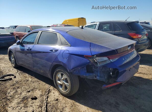 KMHLL4AG7PU499501 2023 HYUNDAI ELANTRA Blue Задня ліва чверть