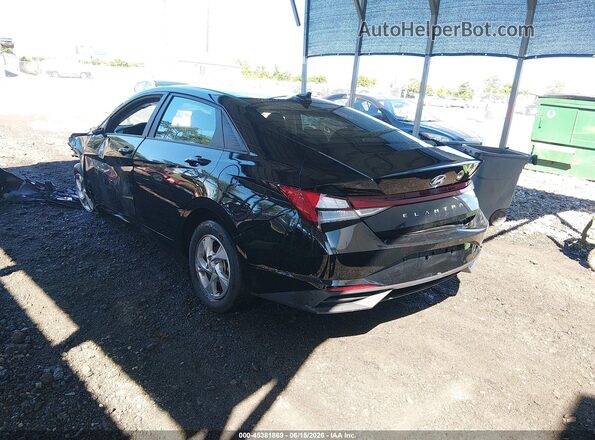 KMHLL4AG8MU073019 2021 HYUNDAI ELANTRA Black უკანა მარცხენა